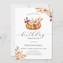 Invitación a brunch de cumpleaños de la mujer de c