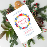 Invitación a Brunch de Navidad