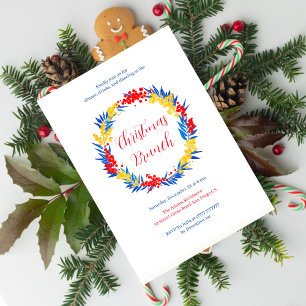 Invitación a Brunch de Navidad