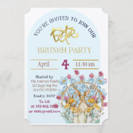 Invitación a Brunch de Pascua