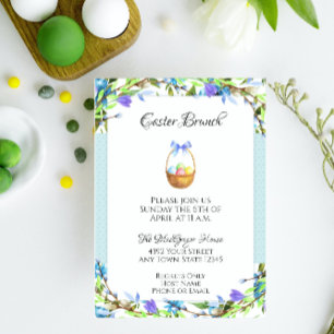 Invitación a Brunch de Pascua