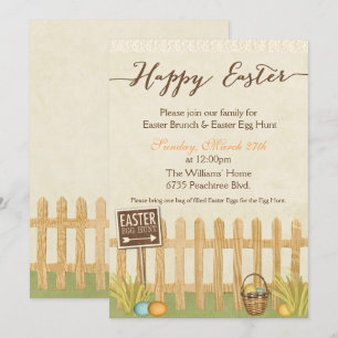 Invitación a Brunch de Pascua