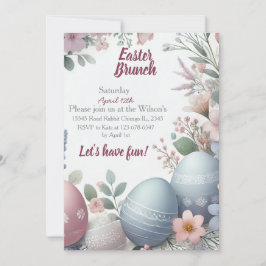 Invitación a Brunch de Pascua | Celebrar con estil
