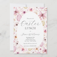 invitación a brunch de Pascua, invitación a almuer