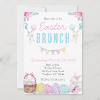 Invitación a Brunch de Pascua, Invitación a Almuer