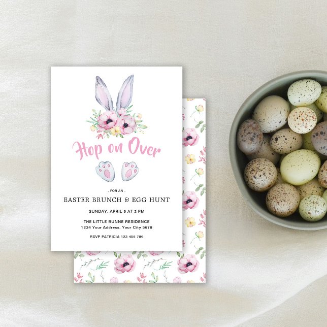 Invitación a Brunch de Pascua y búsqueda de huevos (Subido por el creador)