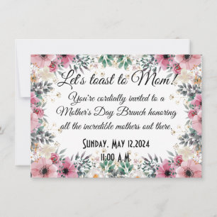 Invitación a Brunch del Día de la Madre