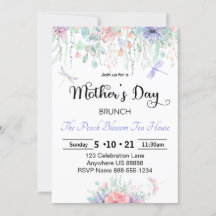 Invitación a Brunch del Día de la Madre