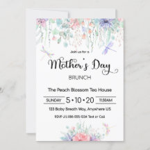 Invitación a Brunch del Día de la Madre