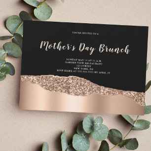 Invitación a brunch del día de la madre de Rosa Pu