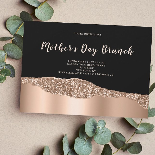Invitación a brunch del día de la madre de Rosa Pu (Subido por el creador)