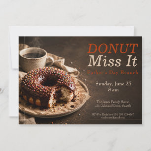 Invitación a Brunch del Día del Padre – Donas y Ca