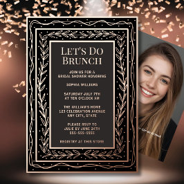 Invitación a Brunch Despedida de Soltera Botánico