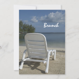 Invitación a Brunch después de la Boda en Silla de