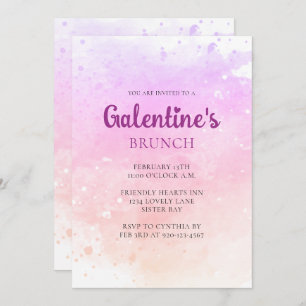 Invitación a Brunch por el Día de Galentine