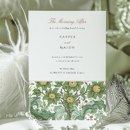 Invitación a Brunch post-Boda - La mañana después