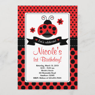 Invitación a bug / Invitación a Lady Bug