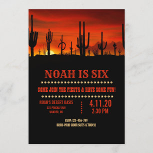 Invitación a Cactus del desierto