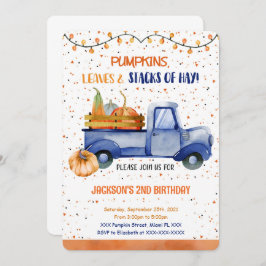 Invitación a calabaza