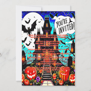 Invitación a calabazas haloween