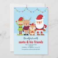 Invitación a caracteres de navidades