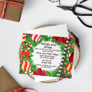 Invitación a Casa Abierta de Navidad
