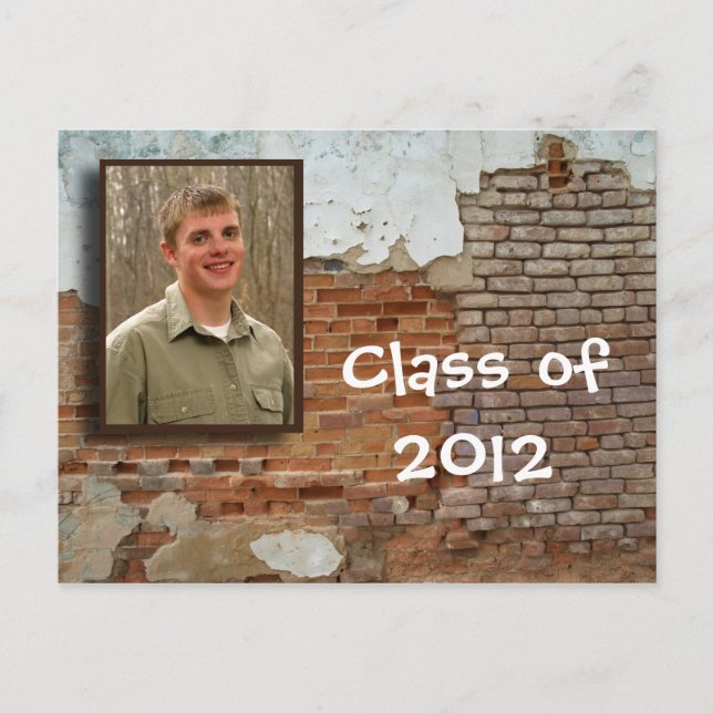 invitación a casa abierta - pared que se derrumba. (Anverso)