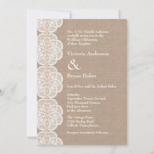 Invitación a casamiento de casamiento de pintadas