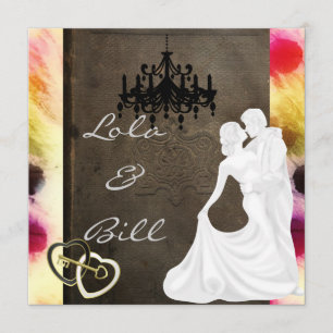 Invitación a casamiento de cuento de hadas