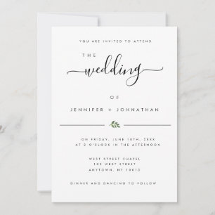 Invitación a casamiento de nubes de color de agua 