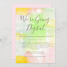 Invitación a casar con zoom