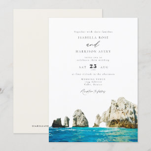 Invitación a casar en el Skyline Wedding de Cabo M
