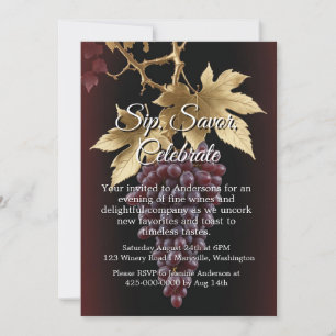 Invitación a Cata de Vino