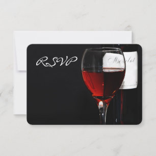 Invitación a celebración de cena de vino
