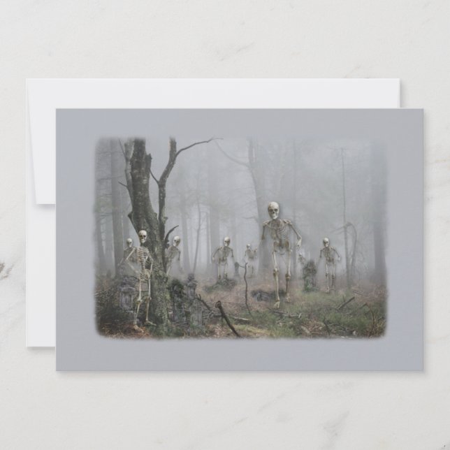 Invitación a cementerio (Anverso)