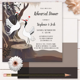 Invitación a cenar a un Boda japonés de rana