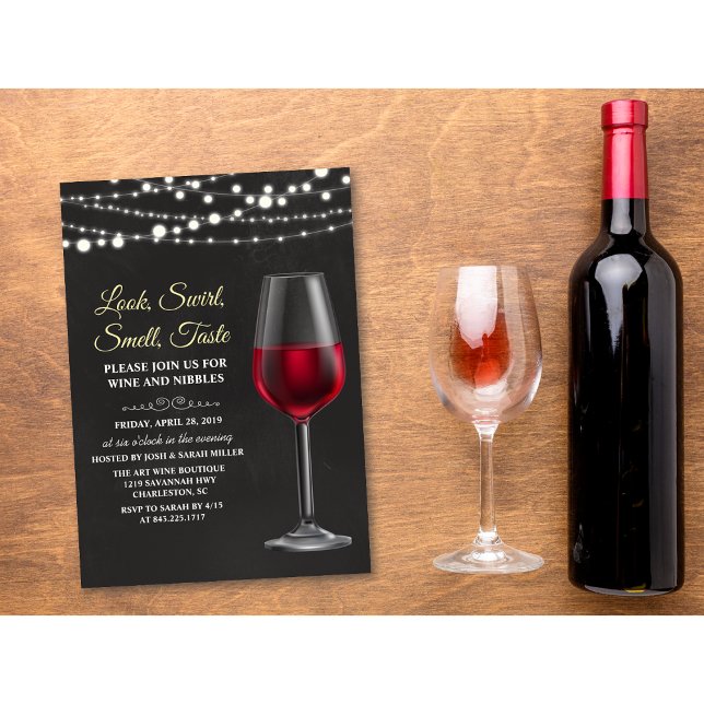 Invitación a Chalkboard del Fiesta de degustación  (Subido por el creador)
