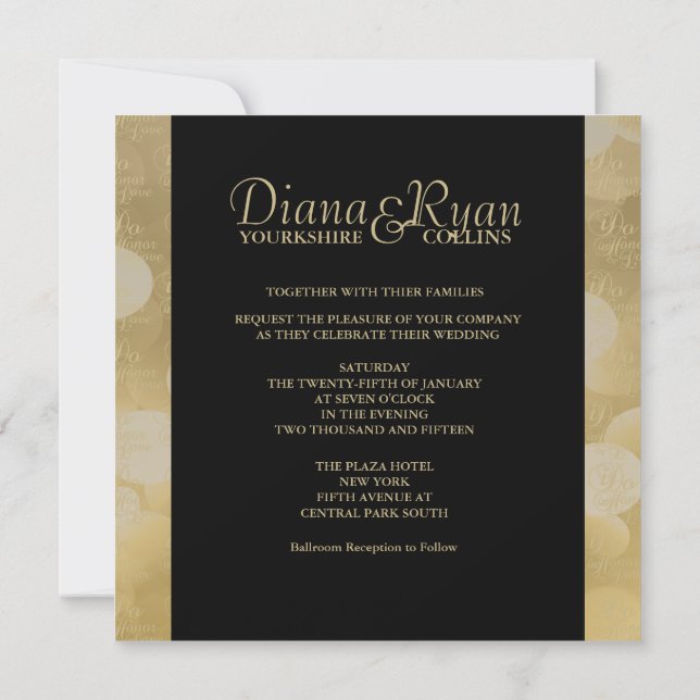 Invitación a champagne distintiva (Reverso)