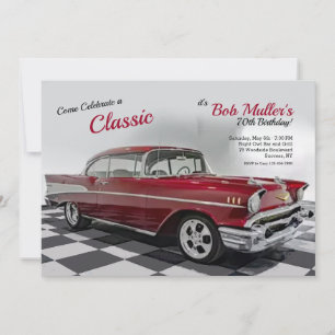 Invitación a Chevy Bel Air de 1957