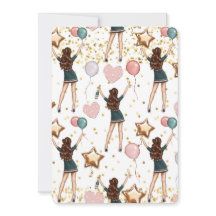 Invitación a Chica de cumpleaños