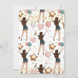 Invitación a Chica de cumpleaños