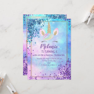 Invitación a Chica de la fiesta de cumpleaños de U