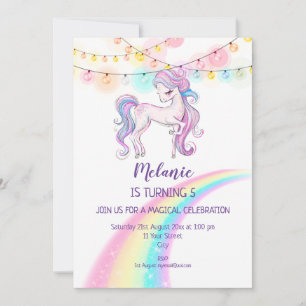 Invitación a Chica de la fiesta de cumpleaños de U