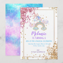 Invitación a Chica de la fiesta de cumpleaños de U