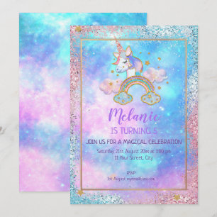 Invitación a Chica de la fiesta de cumpleaños de U