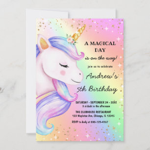 Invitación a Chica de la fiesta de cumpleaños del