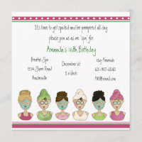 Invitación a Chicas de Spa
