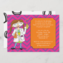 Invitación a científicos enfermos: Chicas bruneano