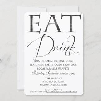 Invitación a Clase/Demostración de Cocina