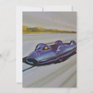 Invitación a coches de Carreras de época